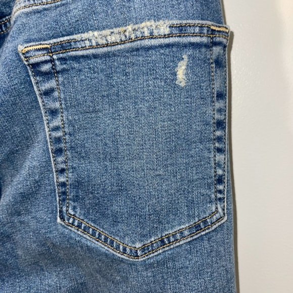 GAP Vintage Stretch Denim Medium Stretch Fabric Cheeky Straight High Rise 20/35P - Picture 7 of 16